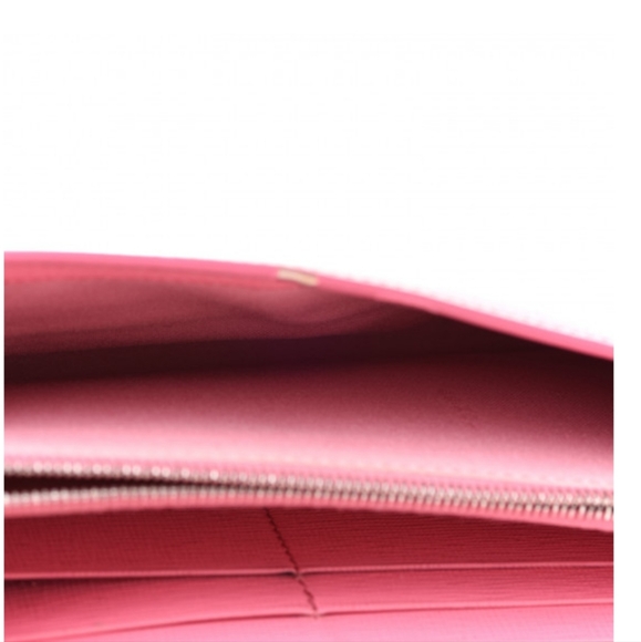 💯% AUTHENIC FENDI Vitello Elite Crystal Eye Monster Simply Continental Wallet L - Picture 4 of 14